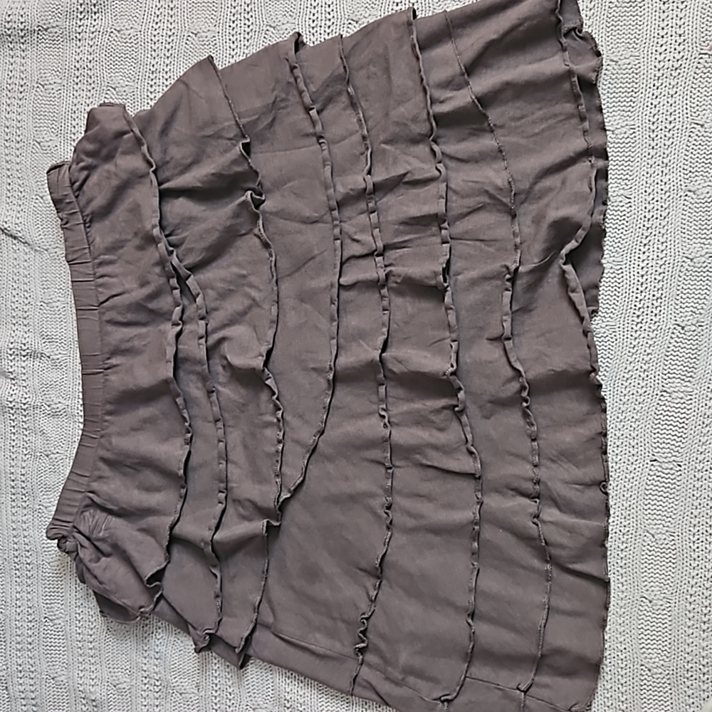 Garnet Hill xs tiered skirt